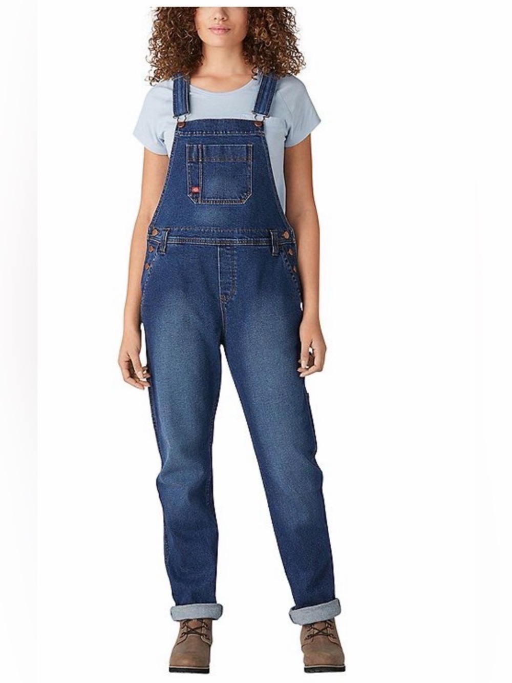 WOMENS DICKIES BOYFRIEND BIB OVERALLS🤠